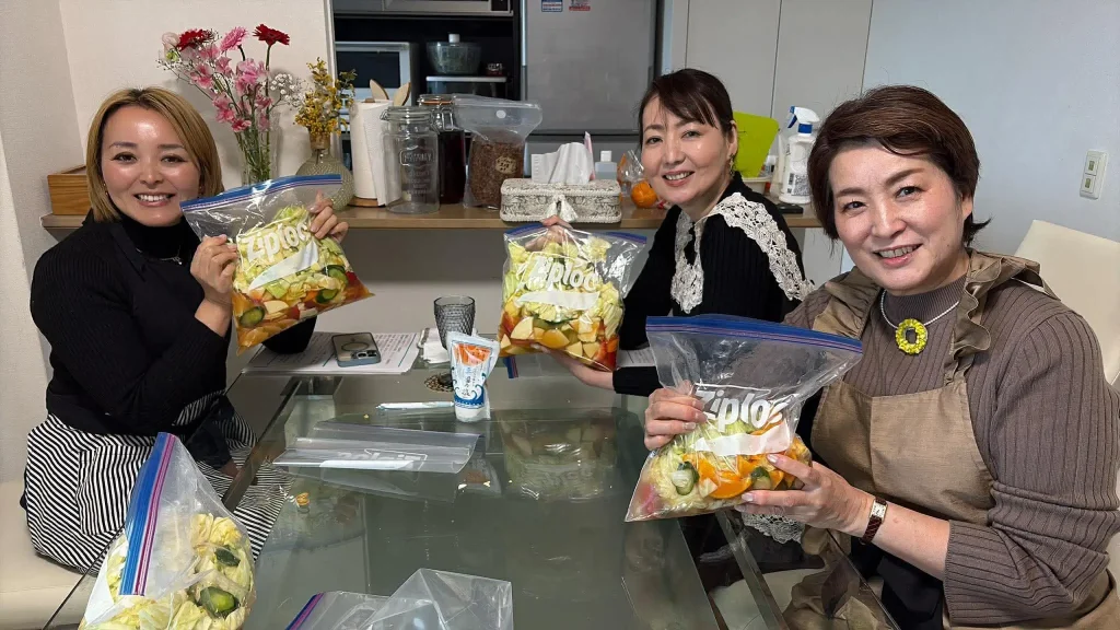 フルーツ水キムチレッスン参加者の皆さま